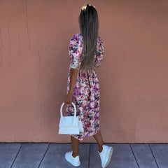 Spread Beauty Printed Wrap Maxi Dress - FINAL SALE