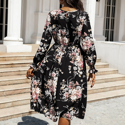 Jeha Floral Tie Dress - FINAL SALE