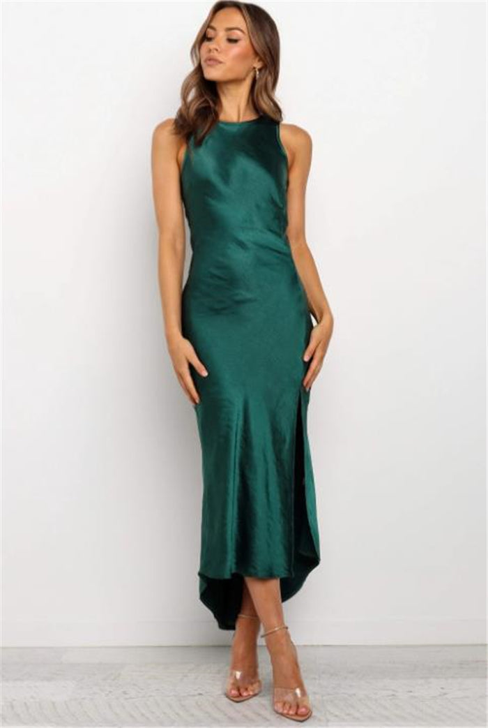 Laken Modal Blend Sleeveless Midi Dress - Sage