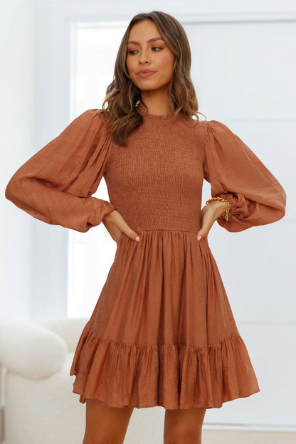 Vara Chiffon Ruffle Dress - FINAL SALE