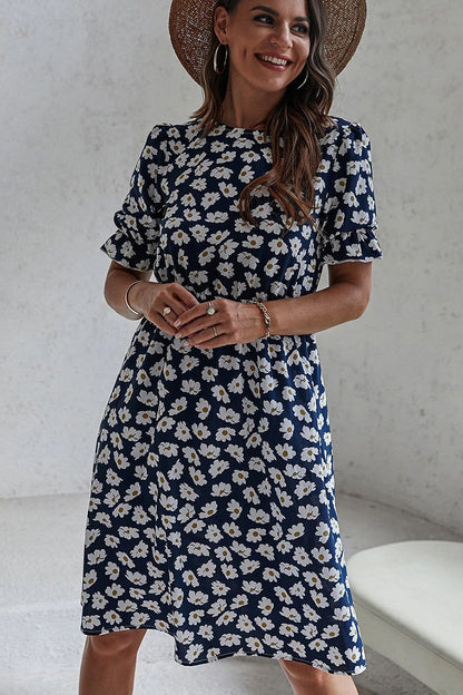 Bouvardia Floral Midi Dress