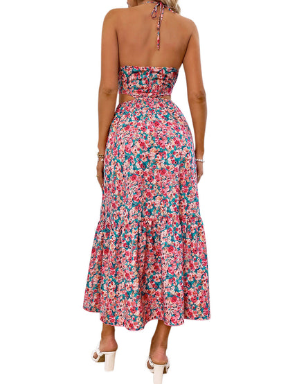 City Strut Printed Cutout Midi Dress - FINAL SALE