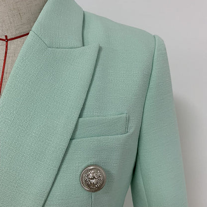 NASTASIA MINT BLAZER