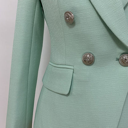 NASTASIA MINT BLAZER