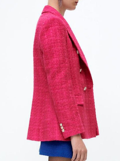 NOELLA COLOR TWEED BLAZER